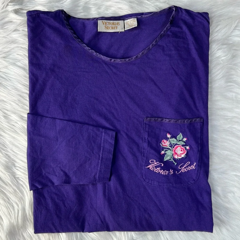 Vintage Victoria's Secret Sleep Shirt Dress